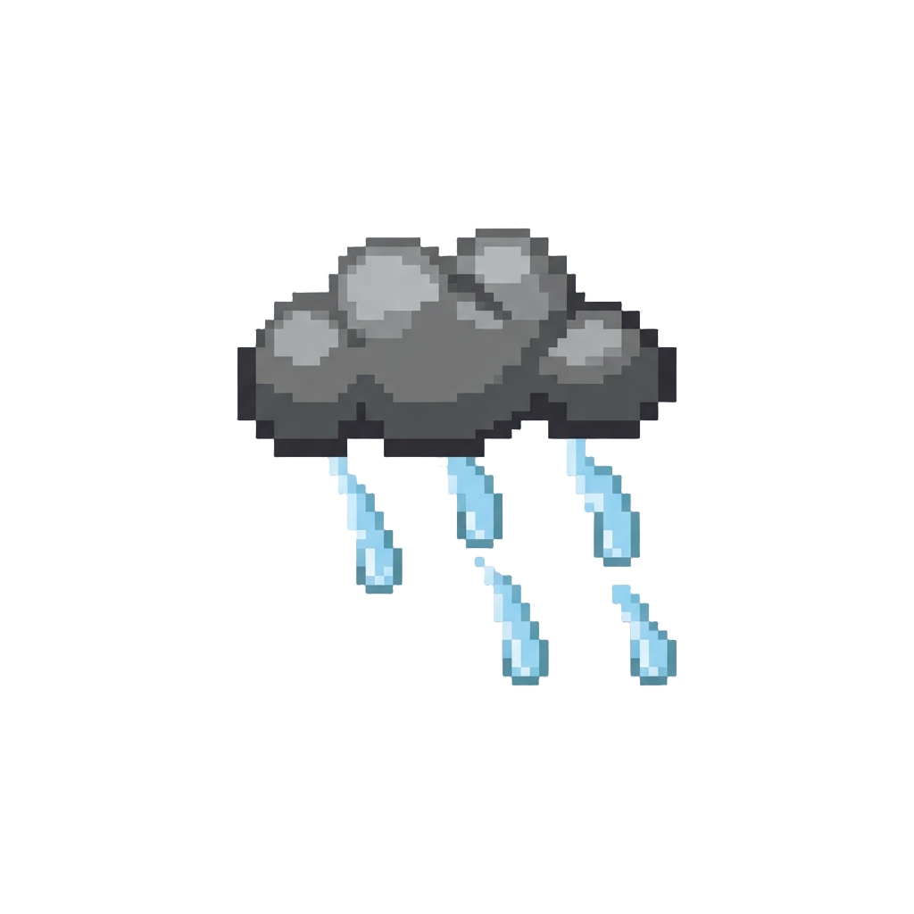 A Sudden Brief Rain Drizzle