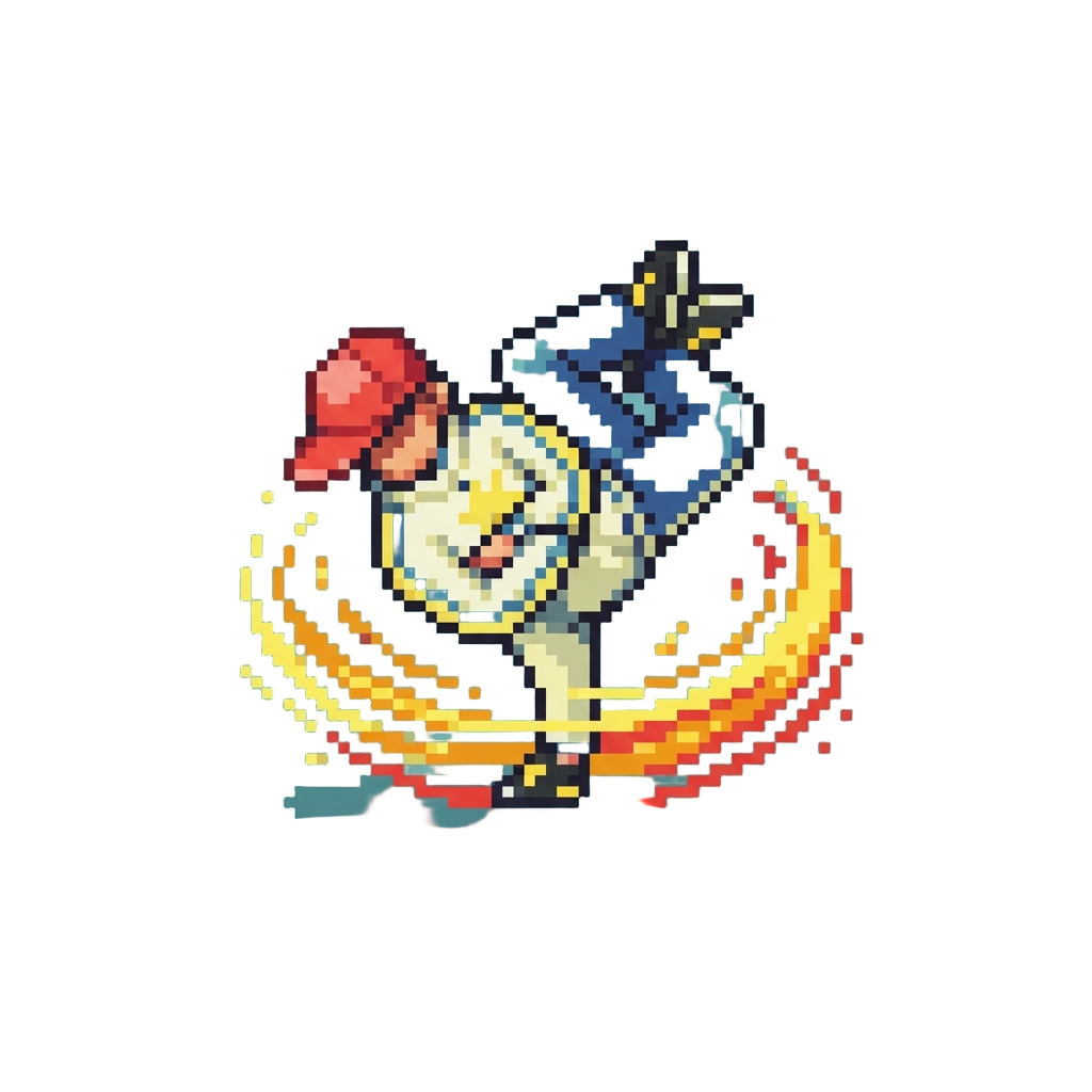 A Flashy Retro Breakdance Spin