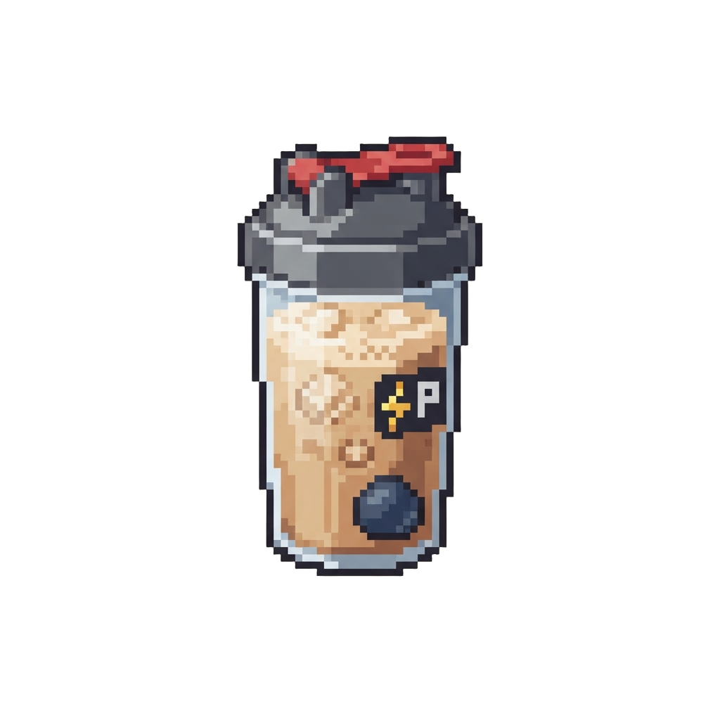 A Fitness-boosted Iced Coffee Protein Blend