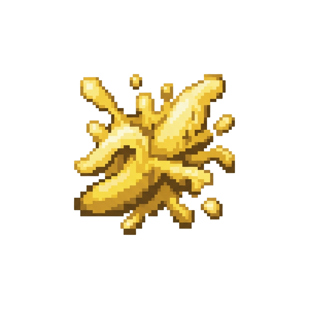 A Gloopy Yellow Banana Purée Explosion