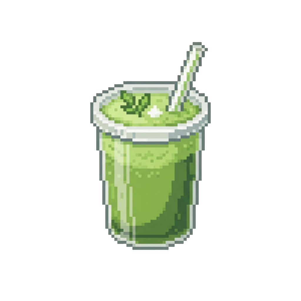 A Peak-performance Matcha Protein Smoothie