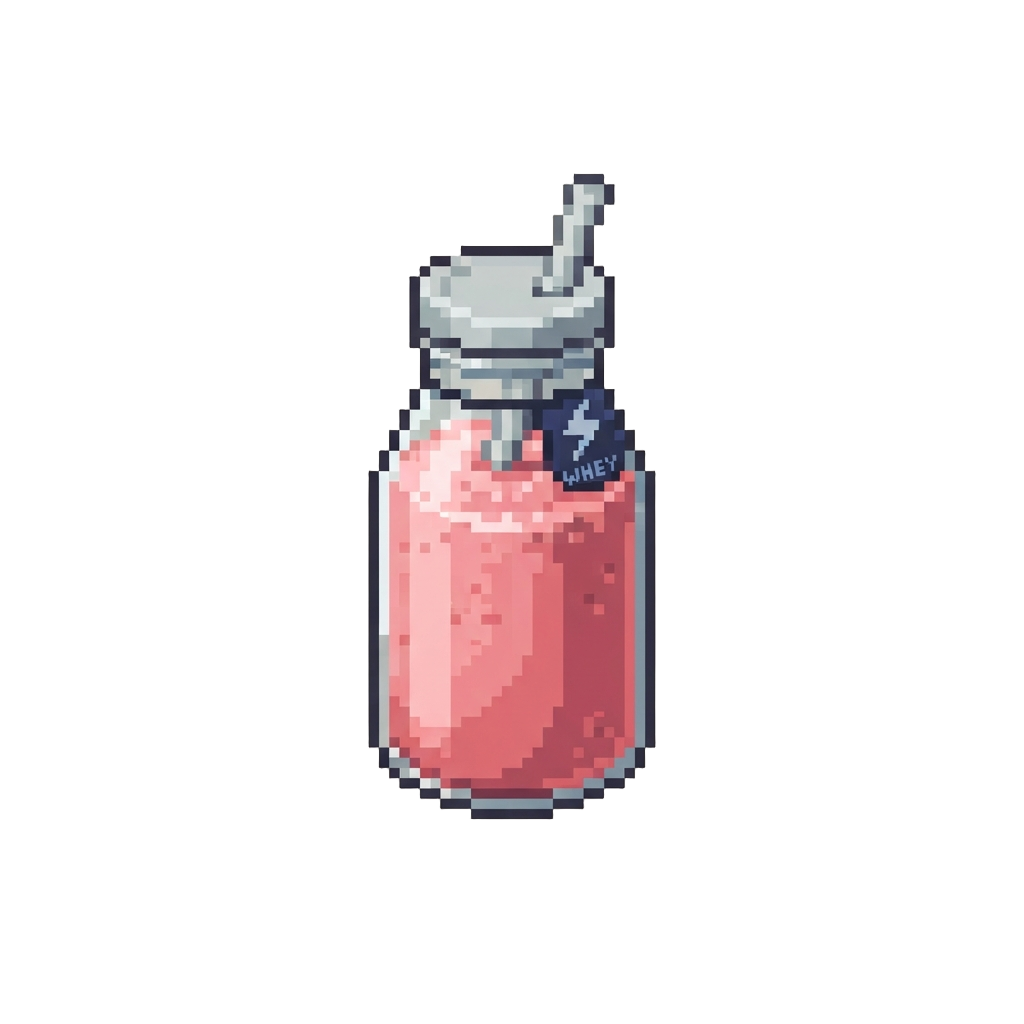 A Muscle-recovery Strawberry Whey Smoothie