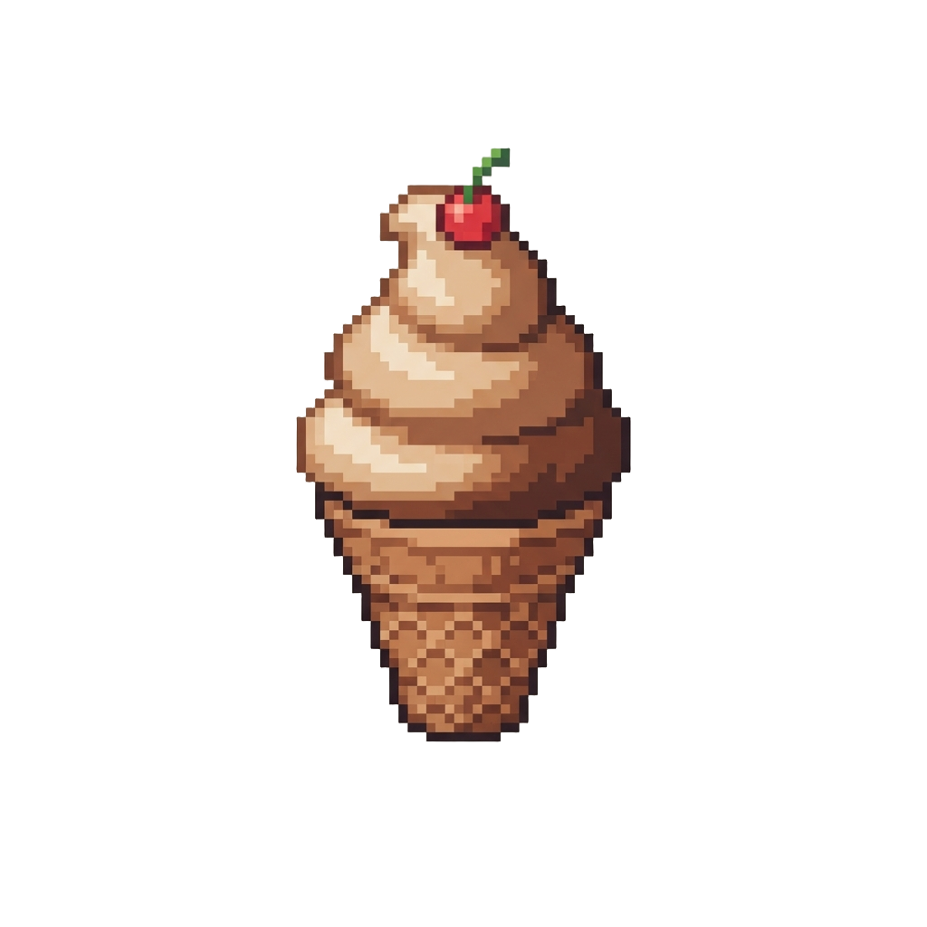 Hair Styled Into a Towering Soft-serve Ice Cream Cone