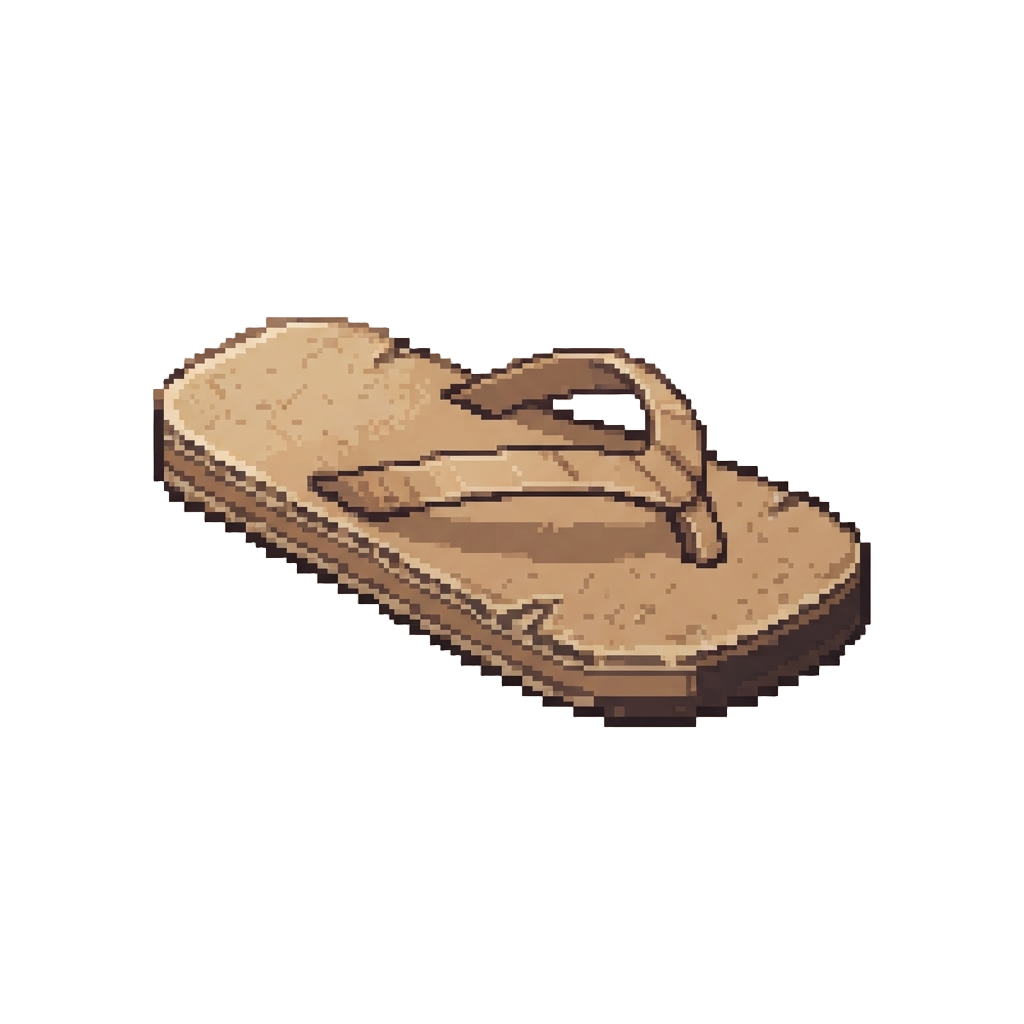 A Ridiculous Flat Cardboard-flat Flop