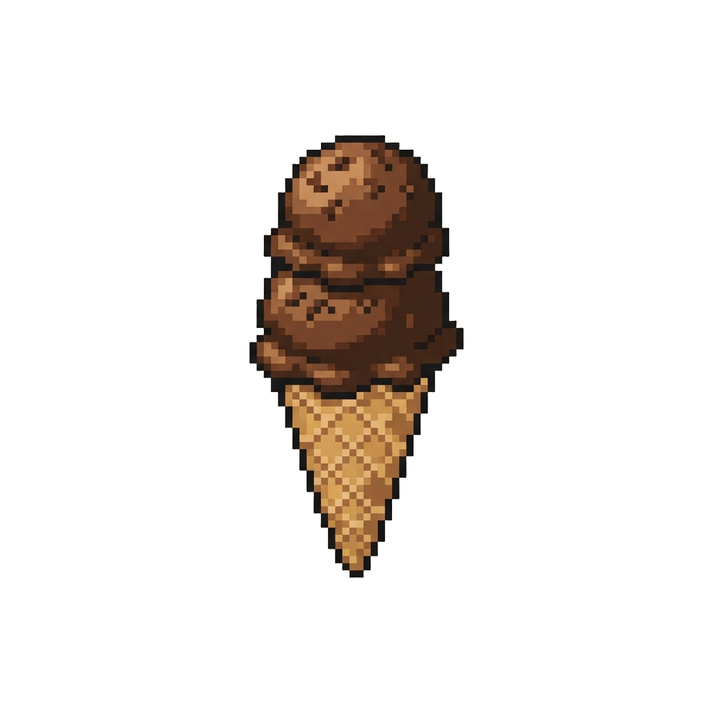 Classic Double Dark Chocolate Ice Cream