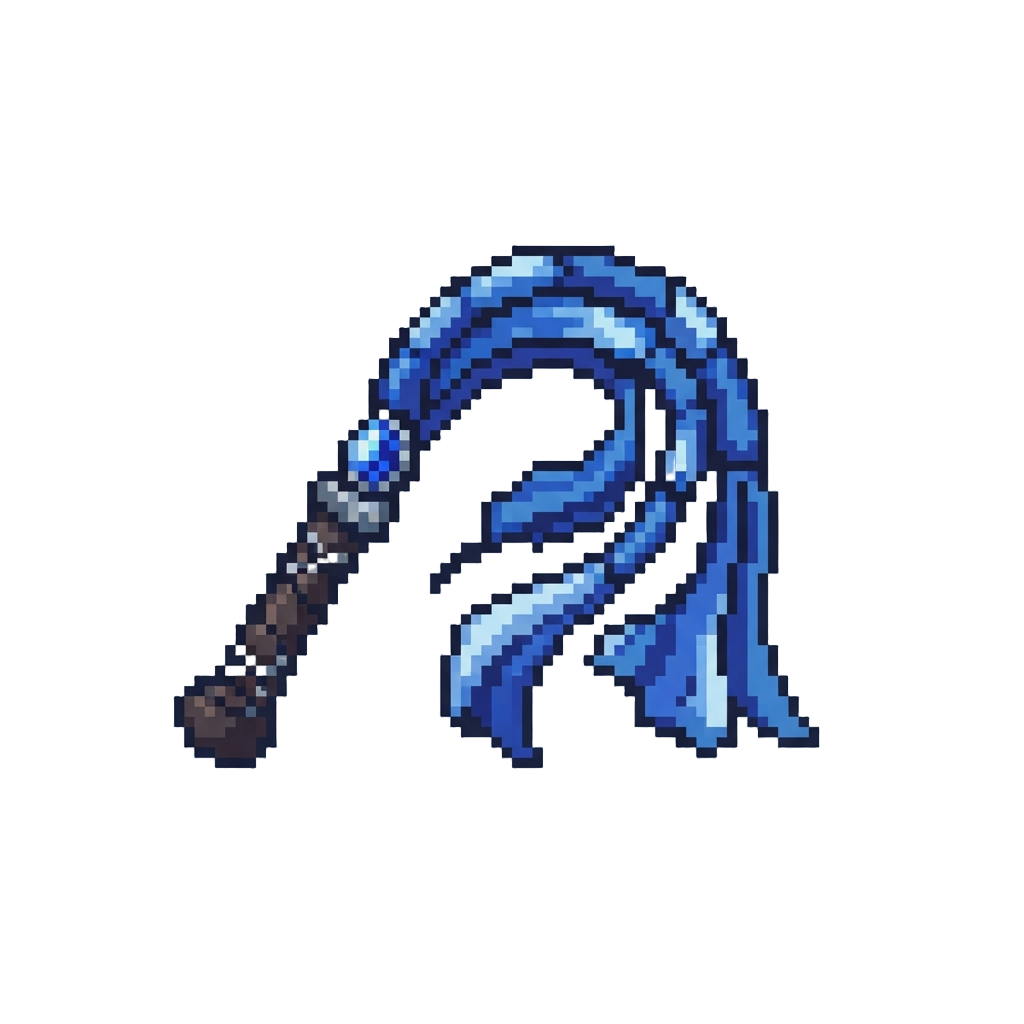 A Brilliant Sapphire Veil Whip