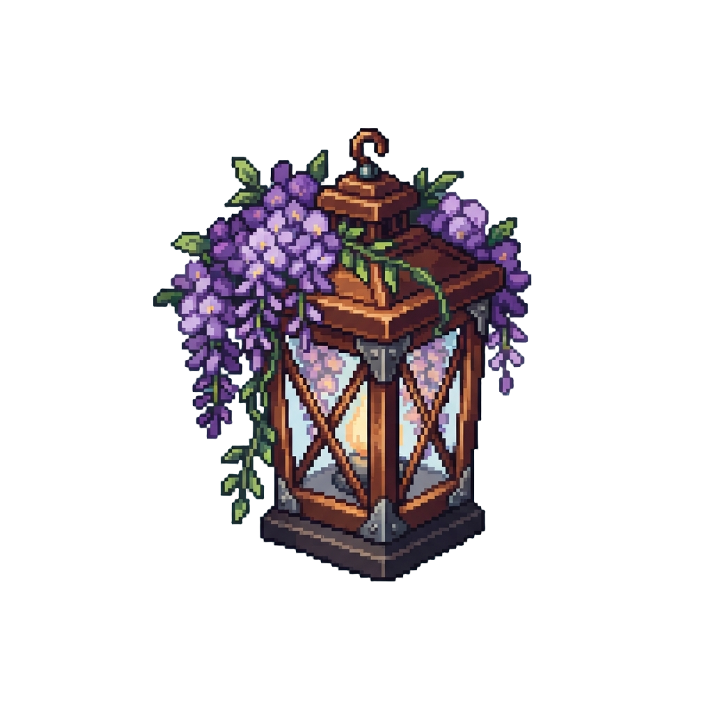 A Poetic Walk Under an Alleyway of Blooming Purple Wisteria