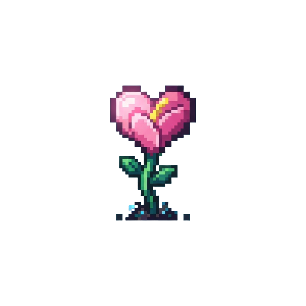 A Magical Stroll Through a Garden of Whispering Heart Flowers