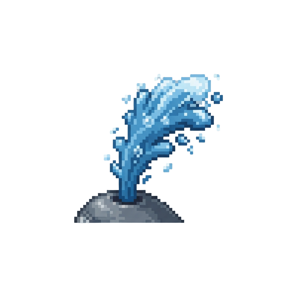 A Giant Squirt of Water From a Blowhole