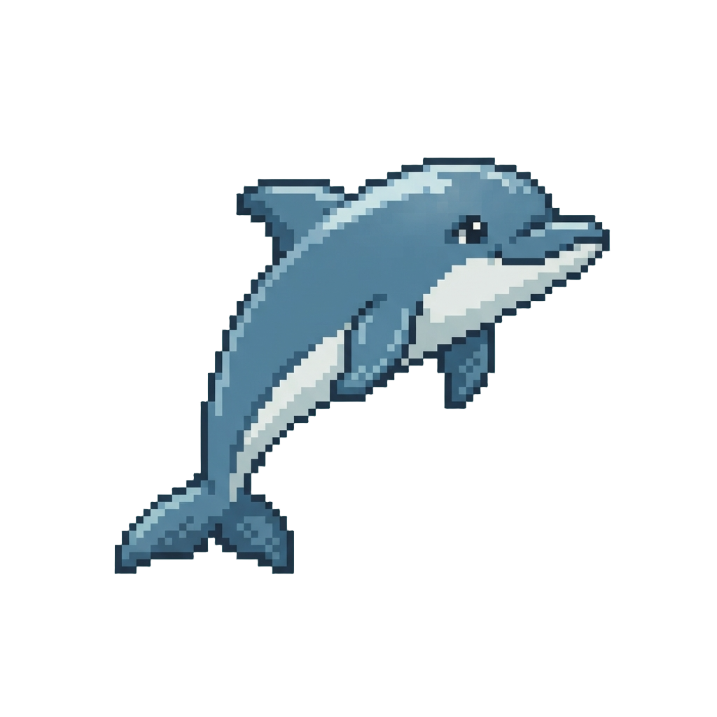 A Playful Jumping Dolphin