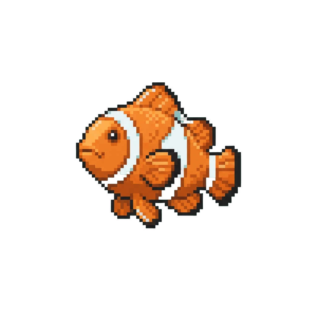 A Colorful Ocean Clownfish