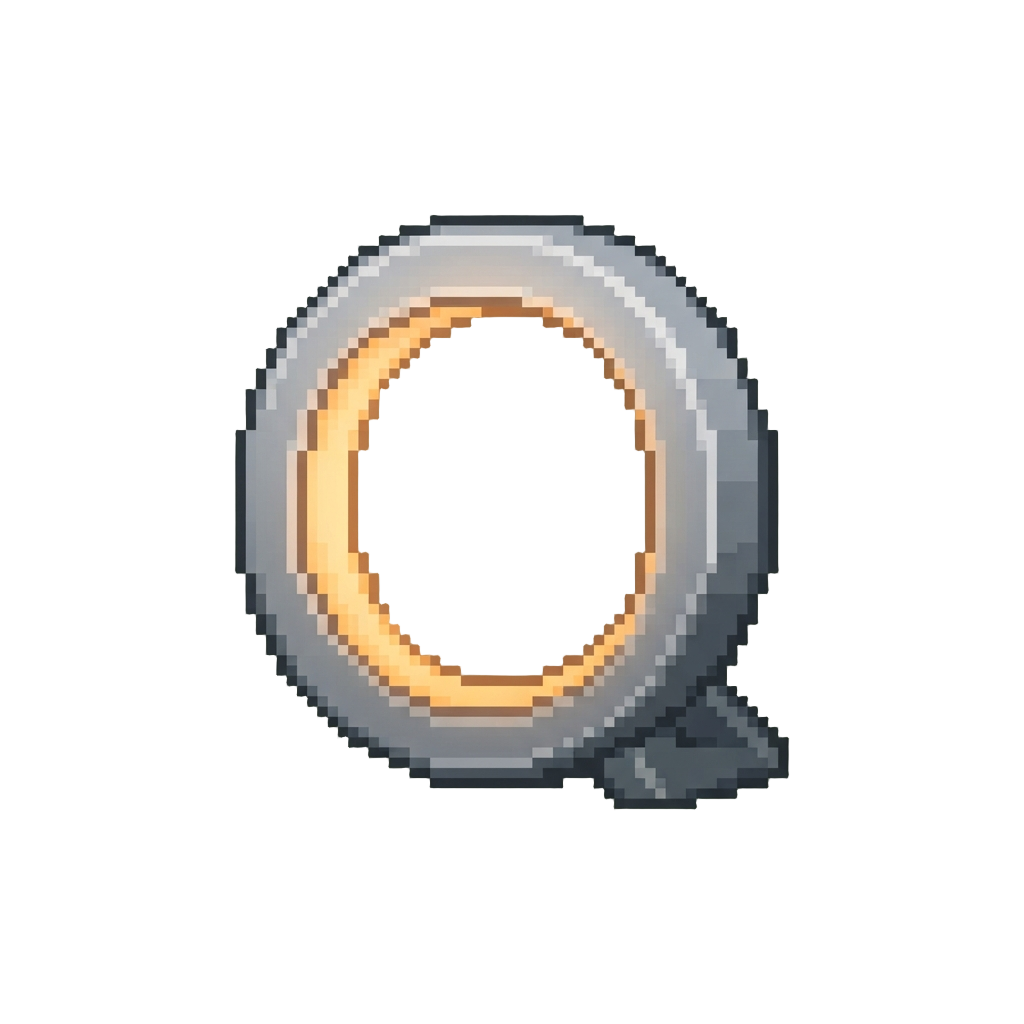 A Cozy Warm Ring-light Glow