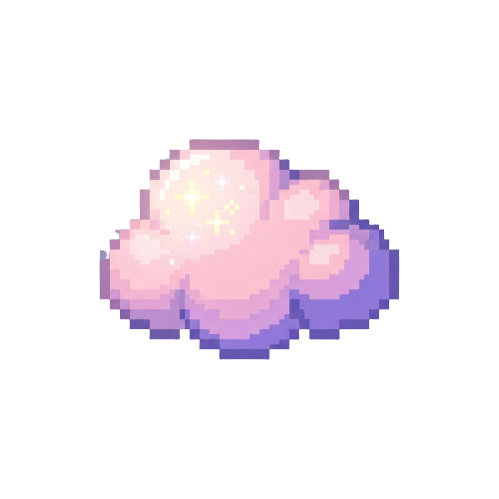 A Soft Pastel Dream Cloud