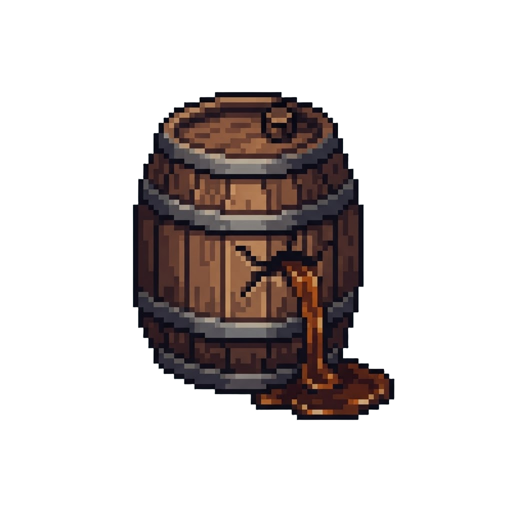 A Leaking Barrel of Sticky Molasses