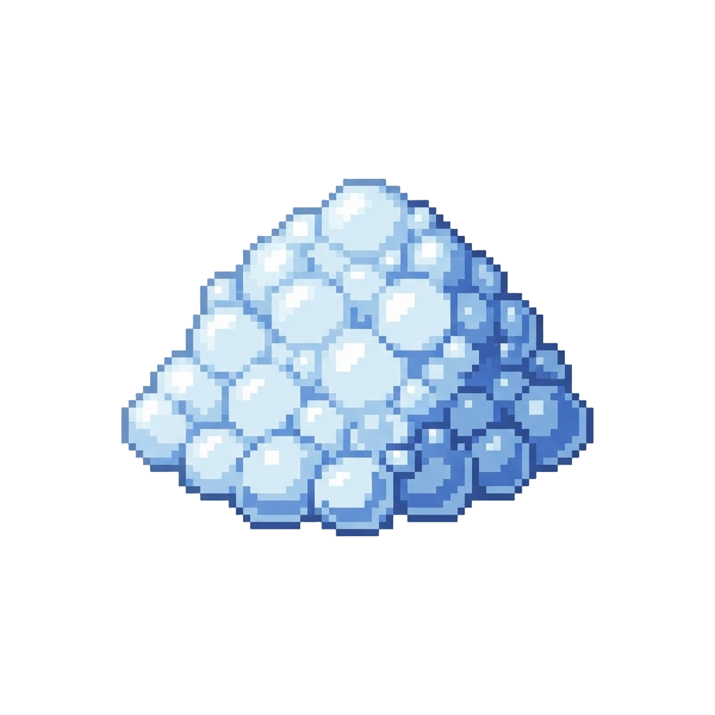 A Mountain of Bubbly Soap Suds
