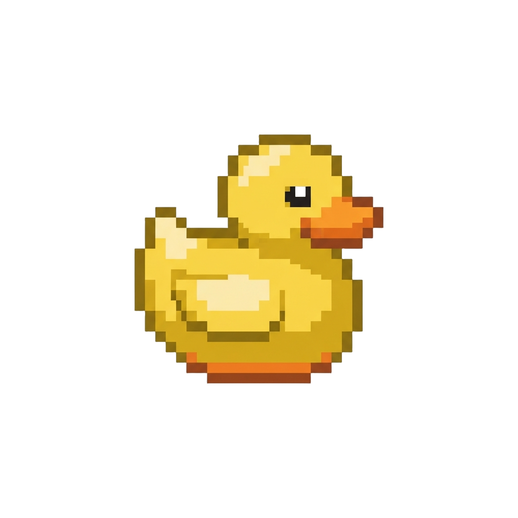 A Small Squeaky Rubber Duck