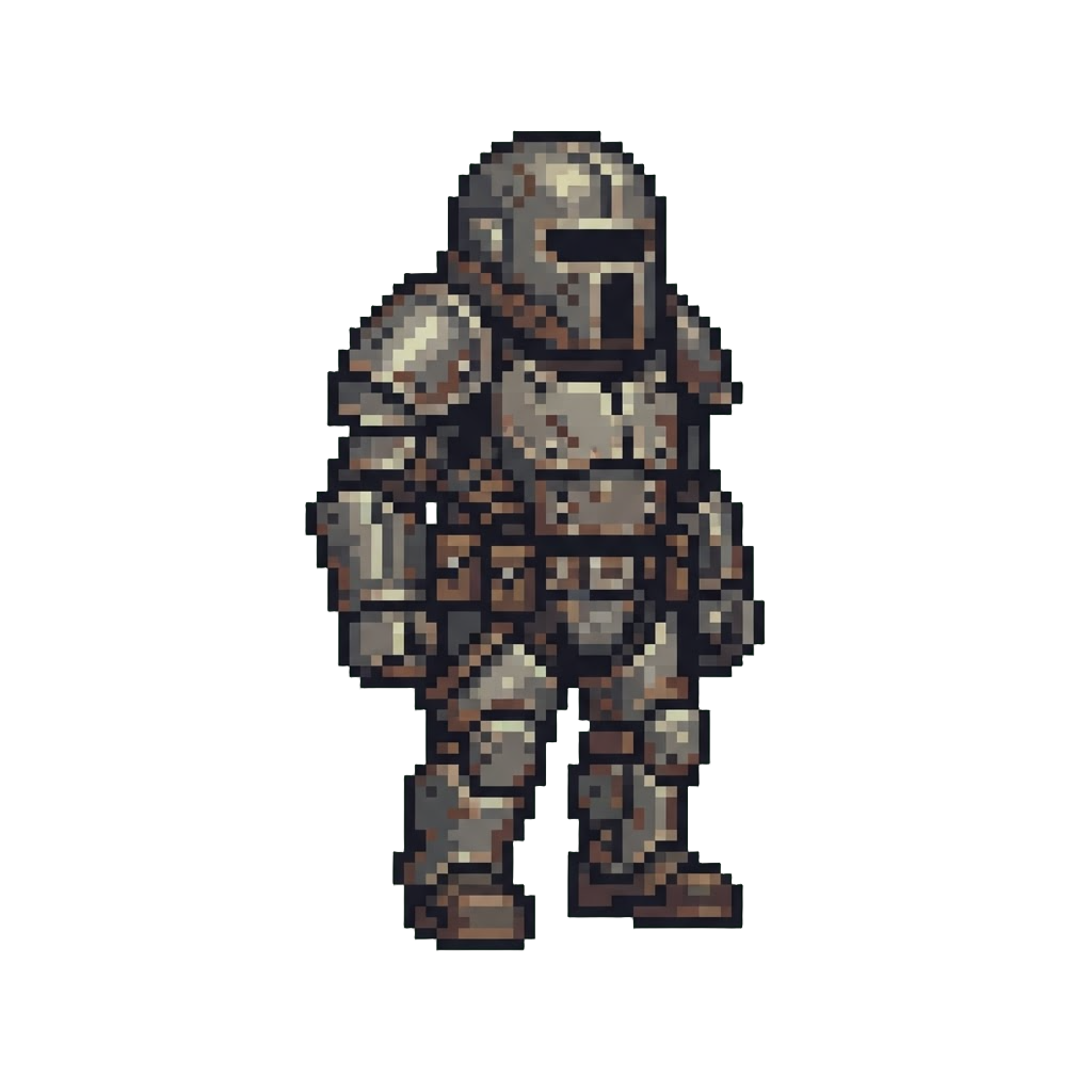 Mark 1 Primitive Iron Scrap Suit
