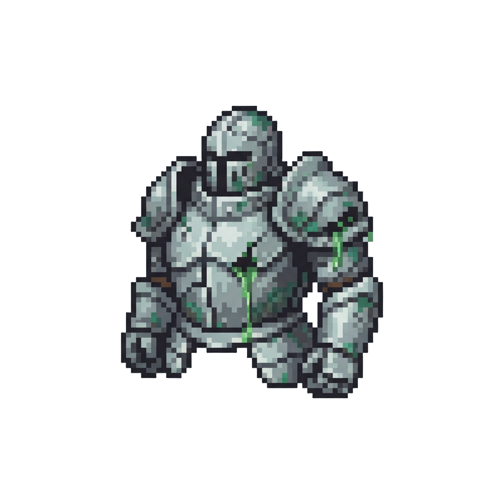 Leaky Silver Prototype Armor