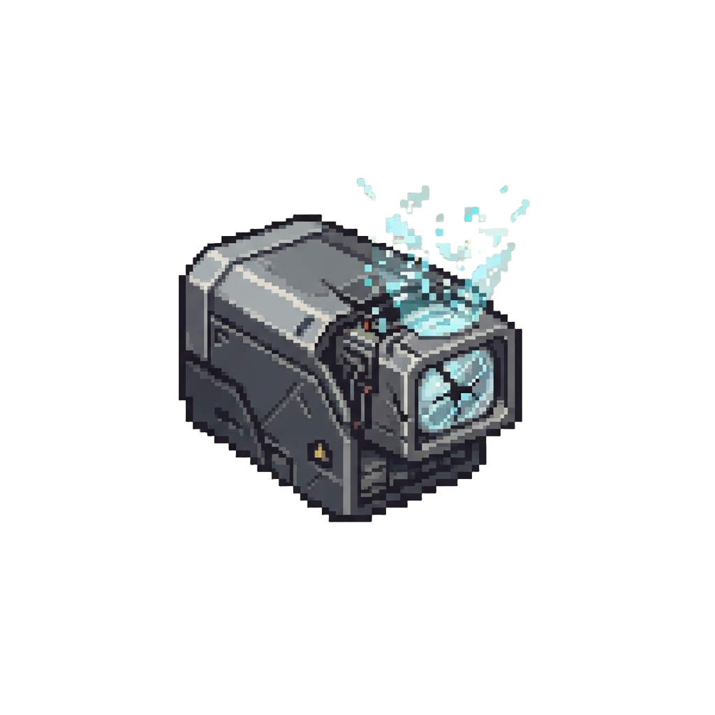 A Broken Holographic Hud Projector