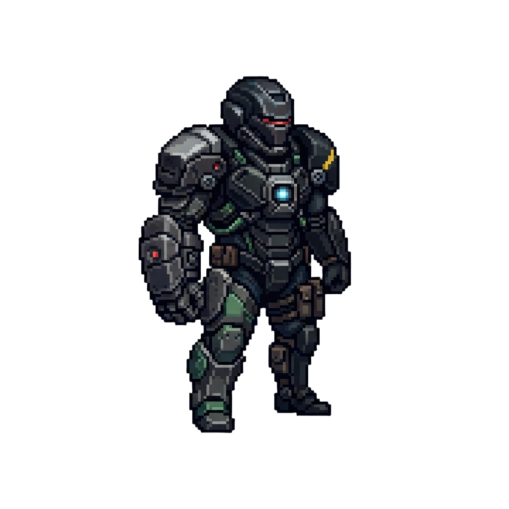 Mark 20 Python Mismatched Stealth Armor