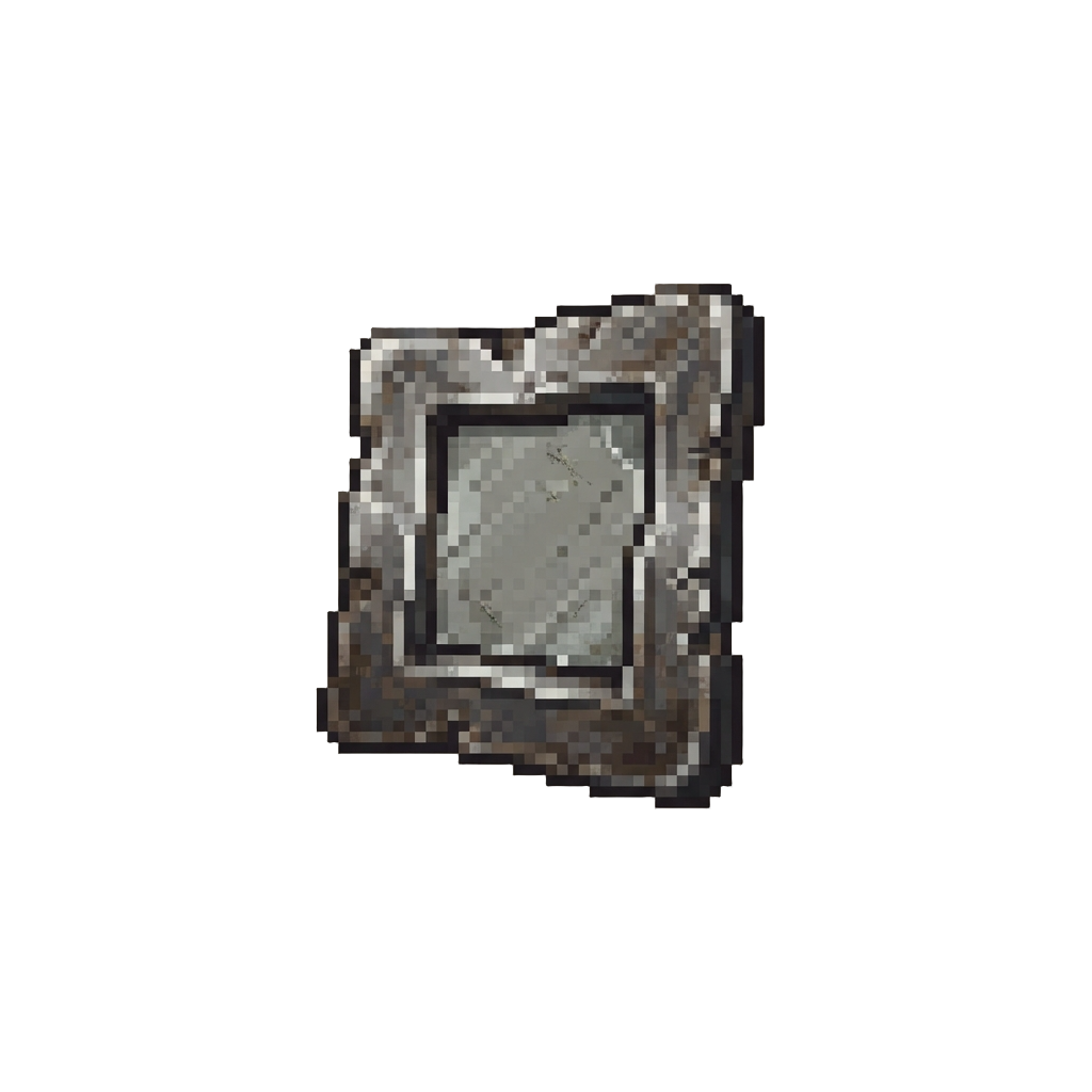 Tarnished Silver Junk Frame