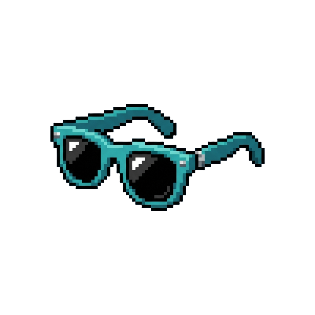 A Pair of Tropical Sunglasses
