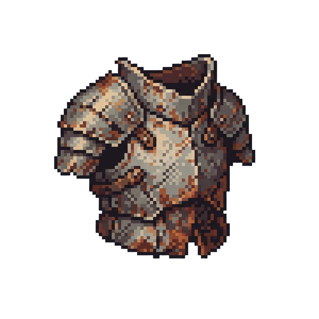 Rusted Silver Scrap Armor