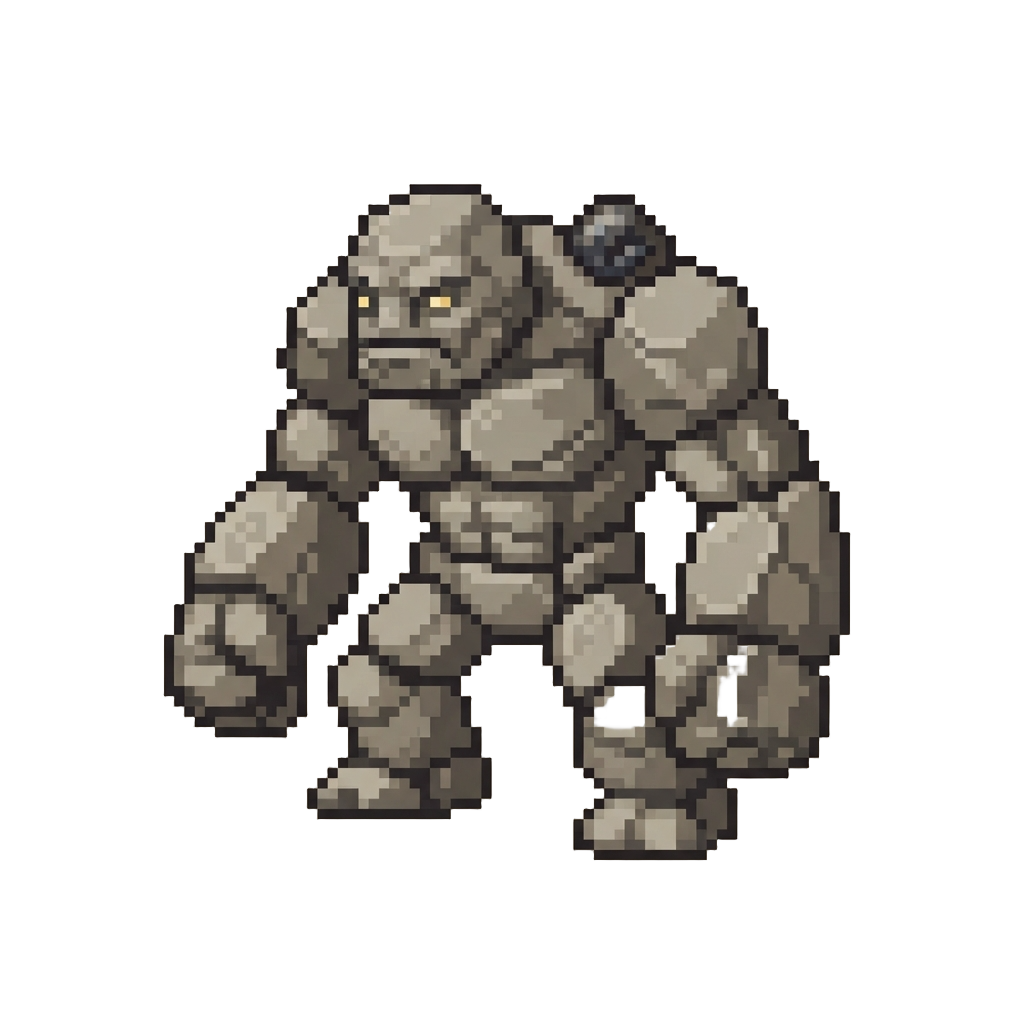 A Towering Stone Talus Beast