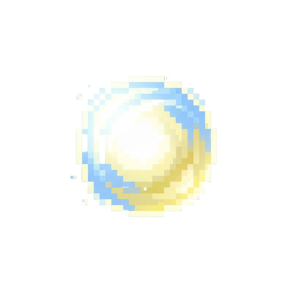 A Blinding White Holy Photon Aura