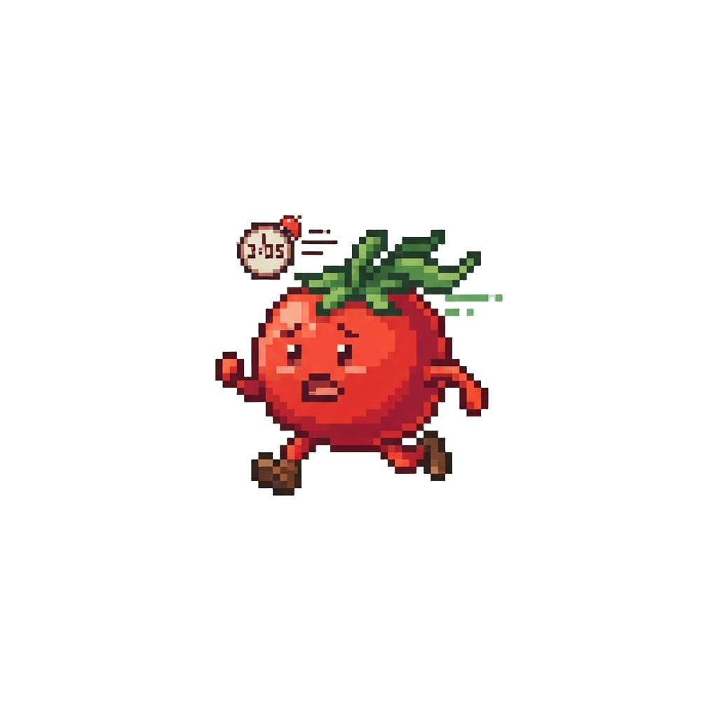 A Funny Joke About a Tomato Running Late