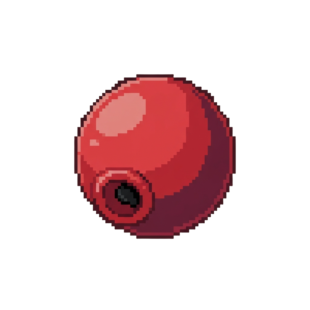 A Oversized Plastic Red Clown Nose