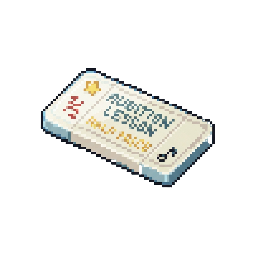 A Plastic Coupon for Half-price Audition Lessons