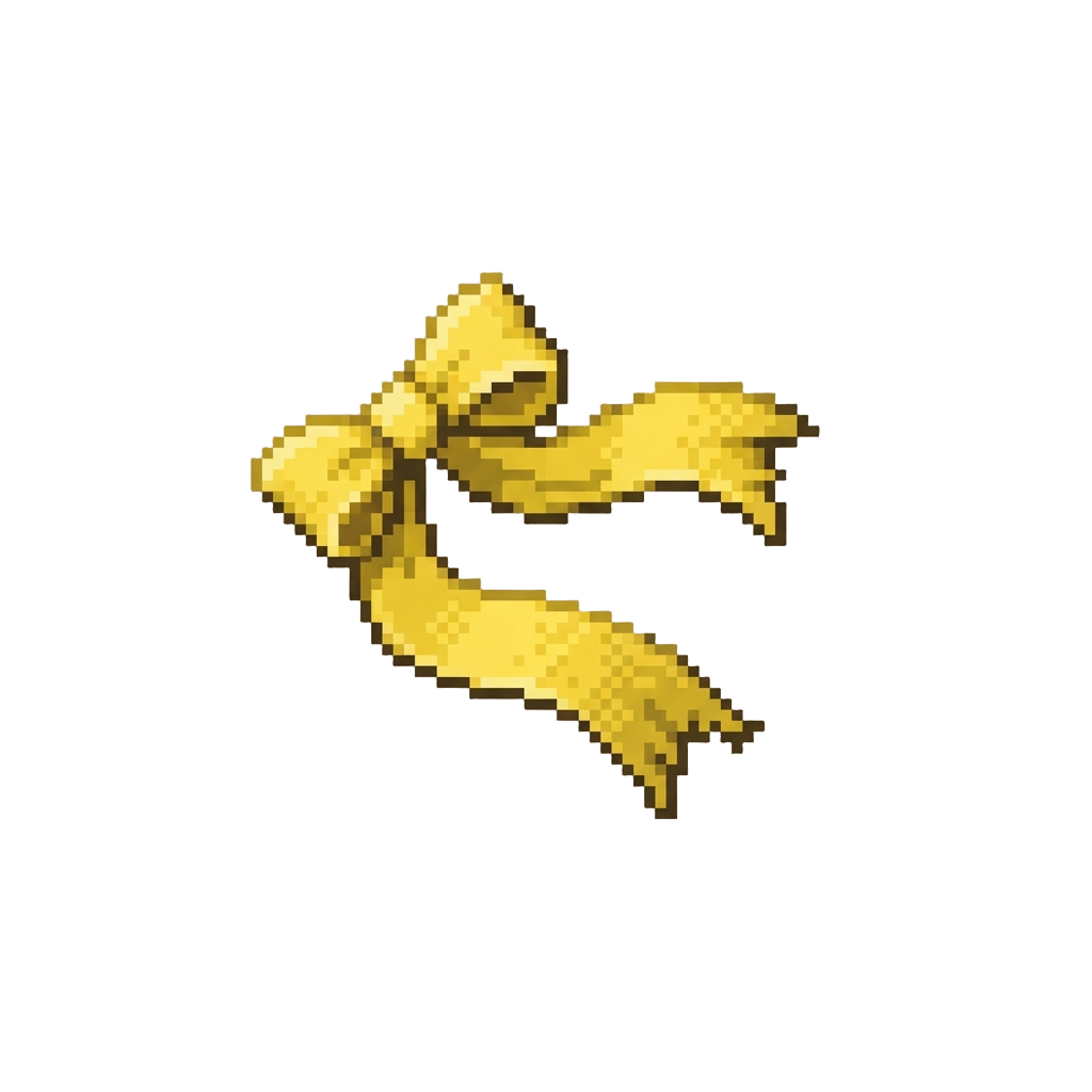 A Fluttering Yellow Ribbon