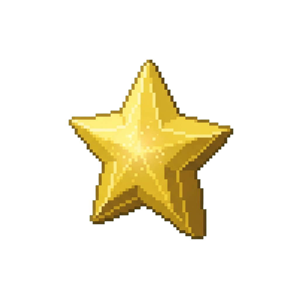 A Golden Invincible Star