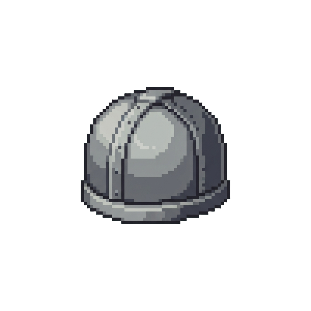 A Metallic Steel Cap