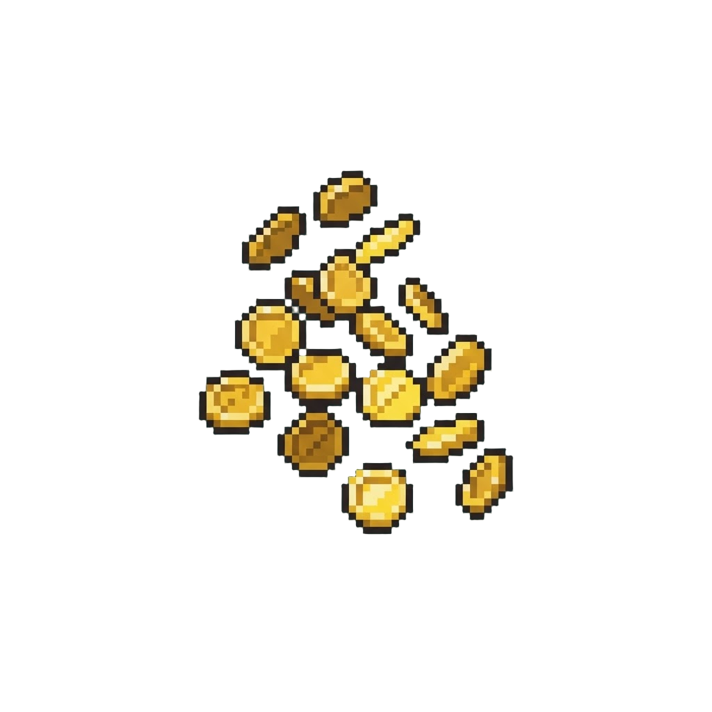 A Shower of Glittering Golden Coins