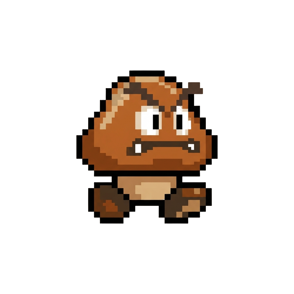 A Marching Brown Goomba