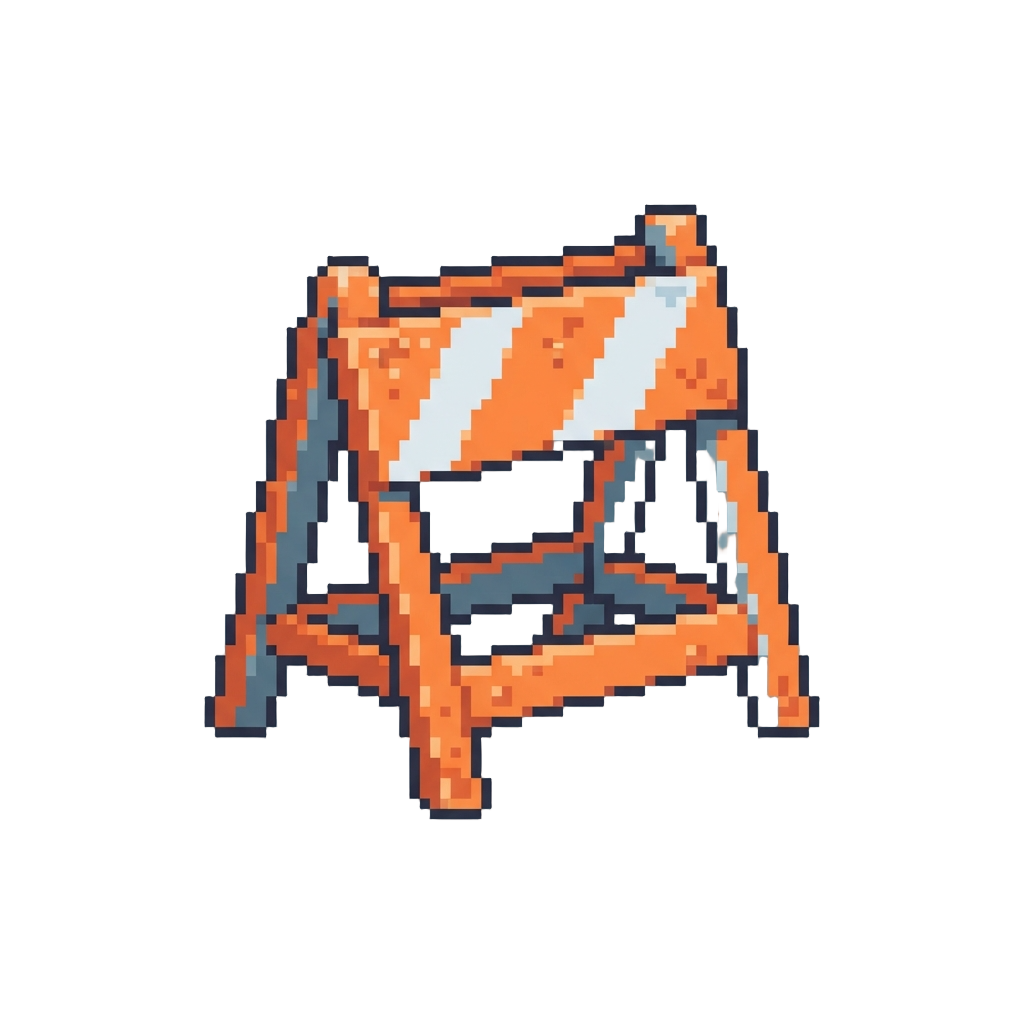 A Wet Construction Site Barrier