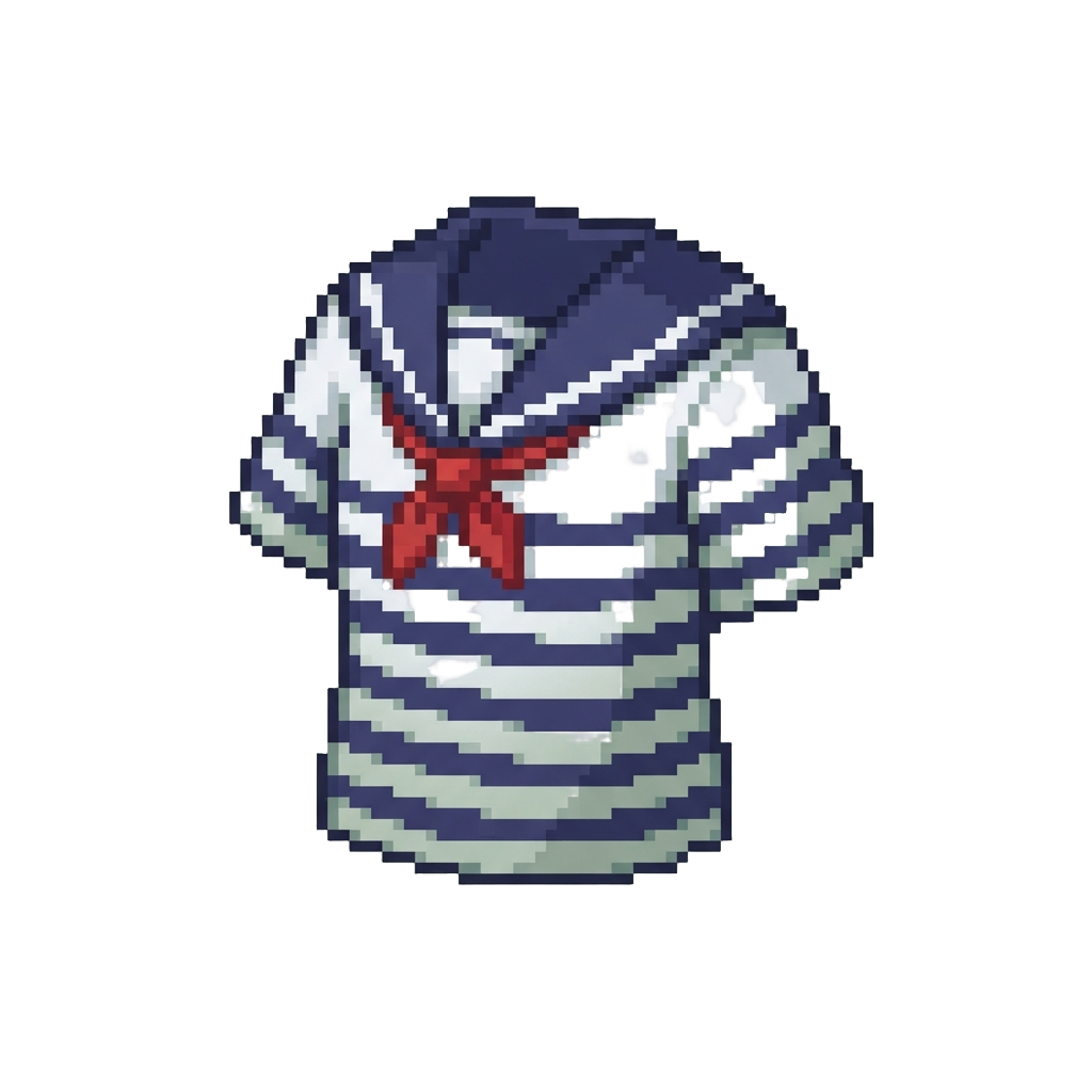 A Cute Striped Sailor Tee