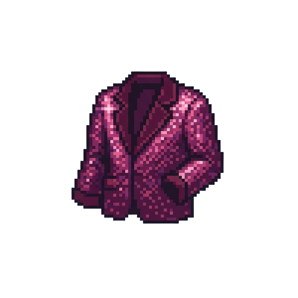 A Sparkly Sequin Party Jacket