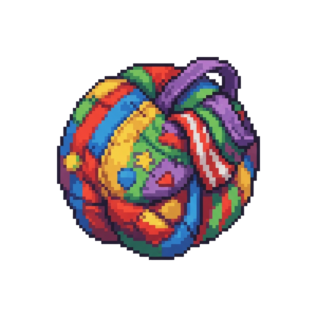 A Pair of Gigantic Clown Pants That Swallow @image1 Whole