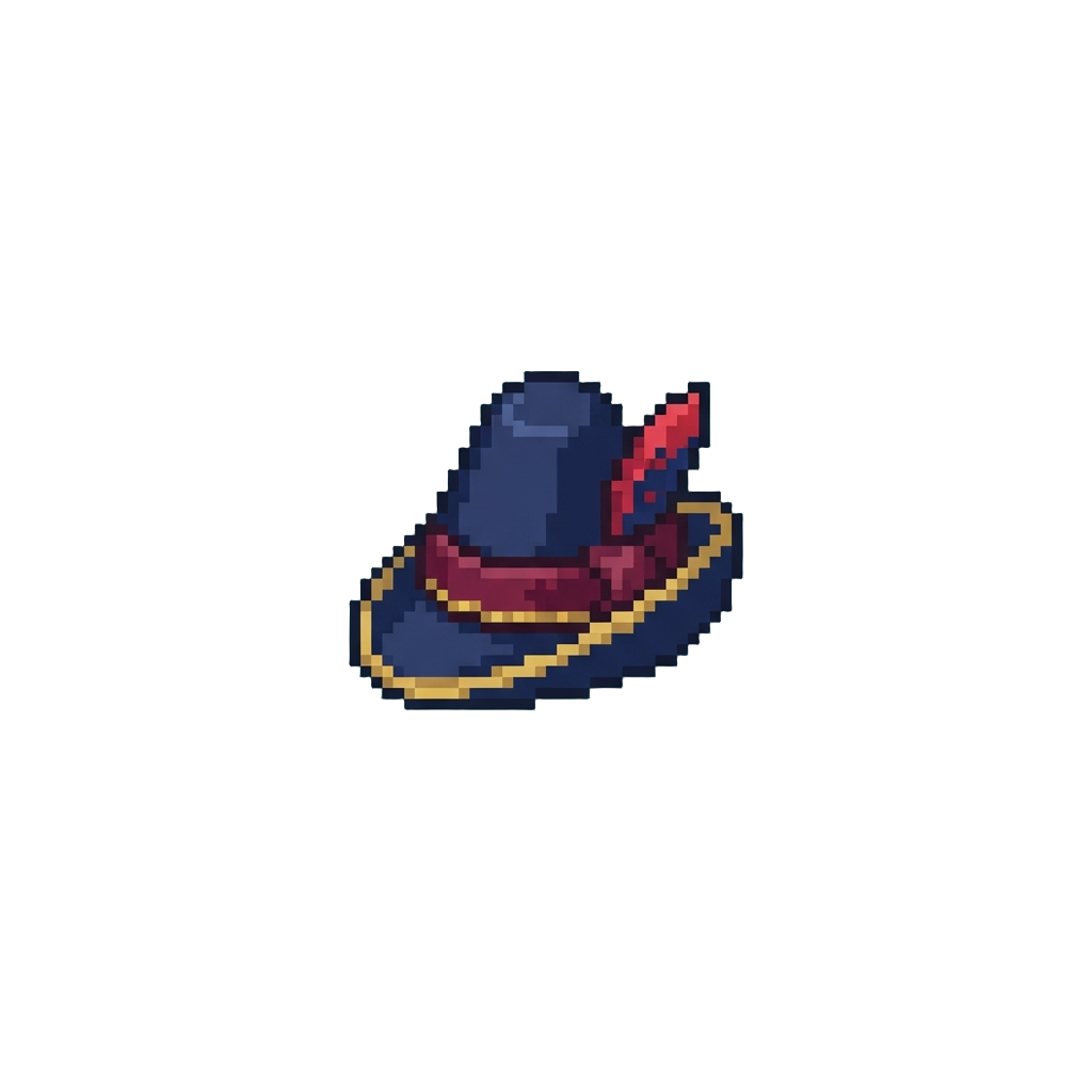 A Microscopic Doll-sized Hat That Sits on One Ear