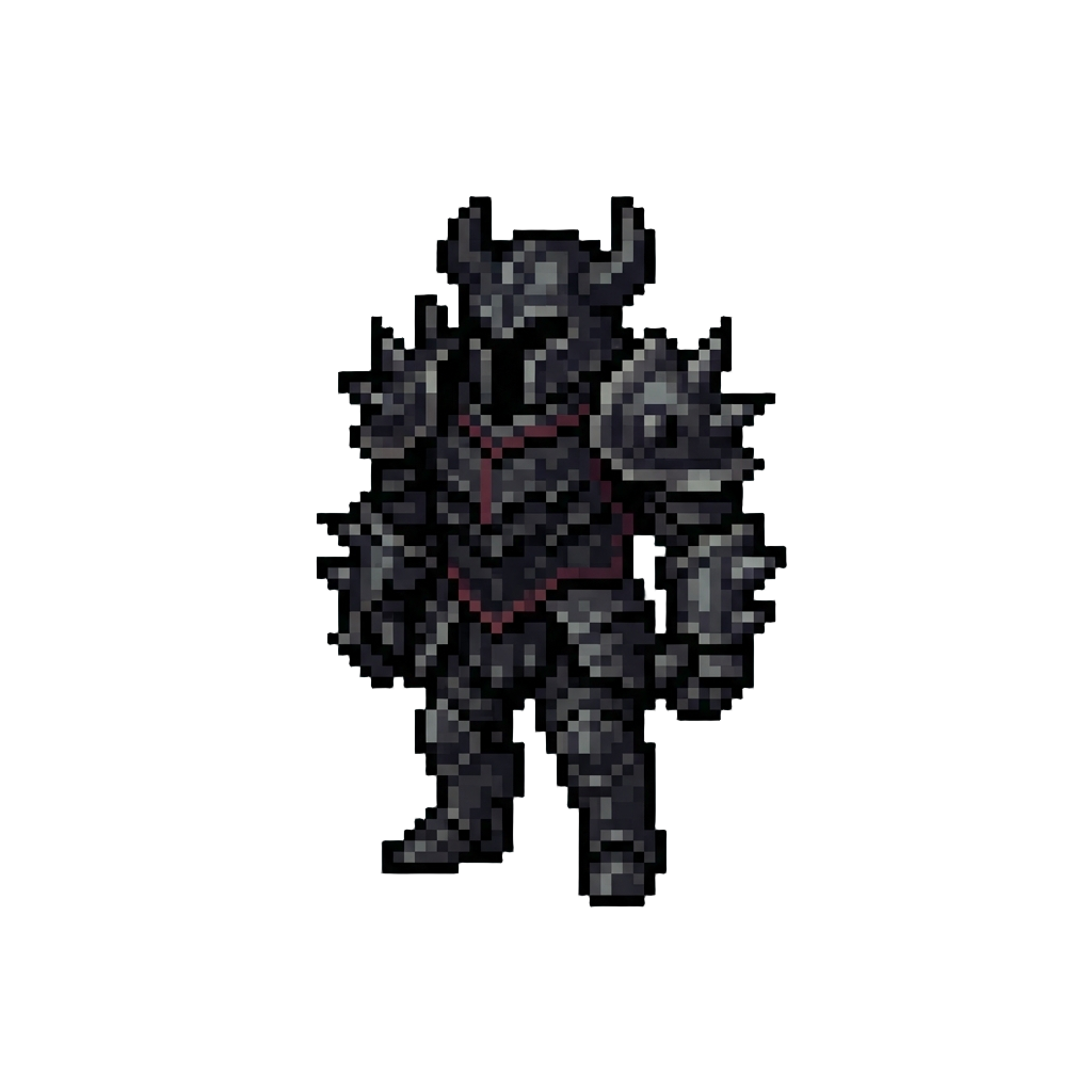 A Spiked Shadow-forged Armor