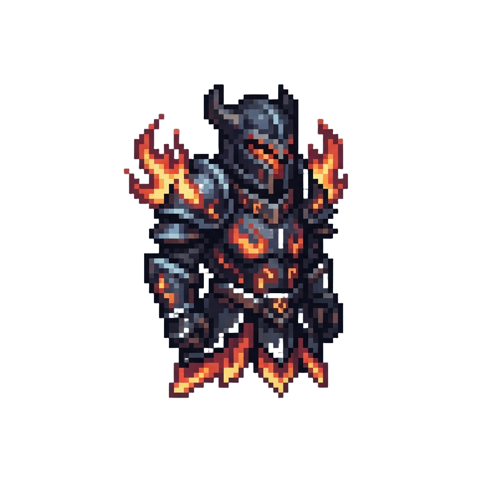 A Deep Shadow-flame Armor