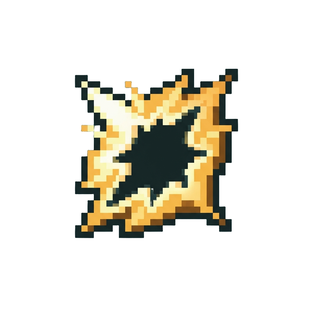 A Flickering Spotlight Blip That Momentarily Goes Completely Dark