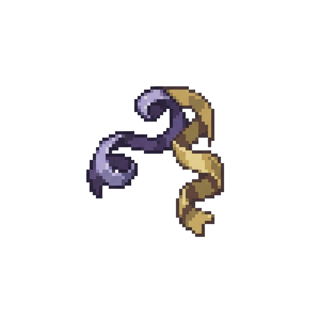 A Couple of Sad Stray Party Streamers Drifting Lazily