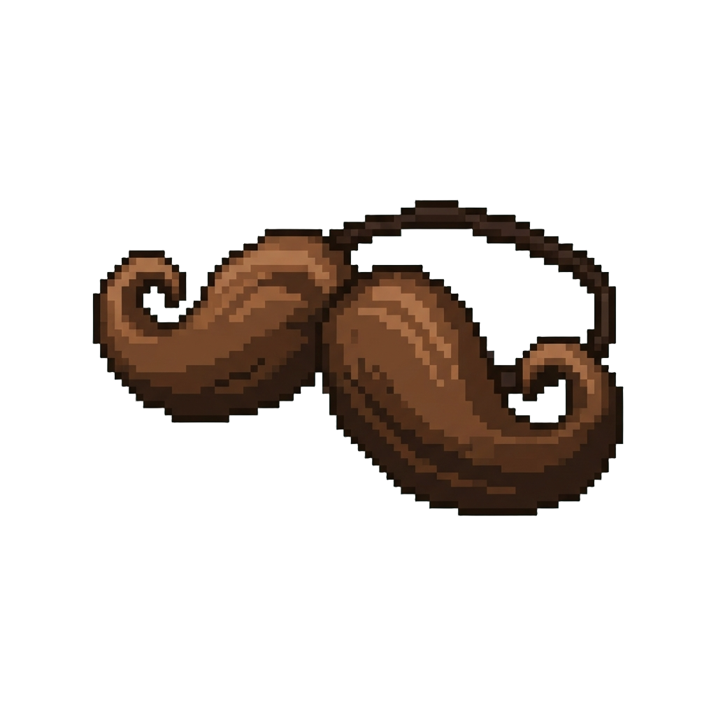 A Funny Giant Mustache Prop