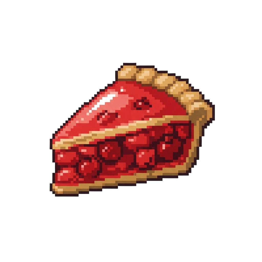 Bright Red Cherry Pie Glaze