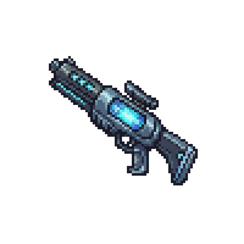 A Futuristic Plasma Rifle