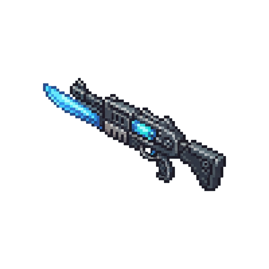 A Legendary Energy Blade Rifle
